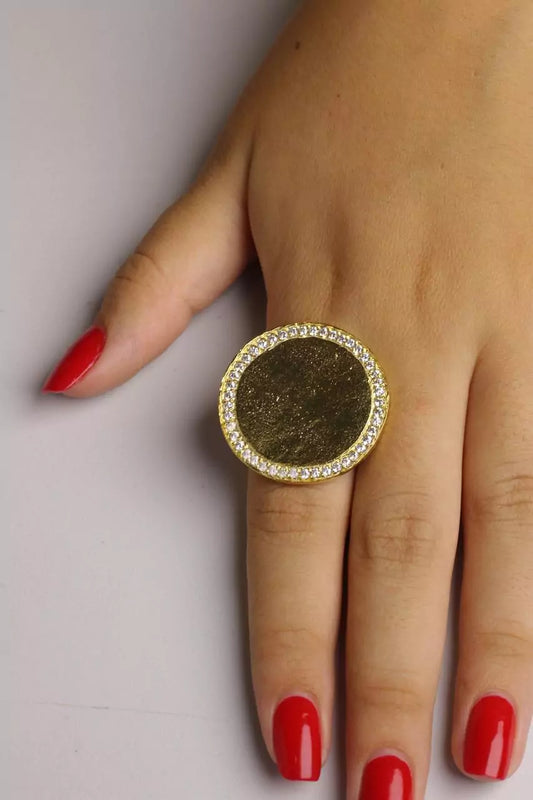 The Golden Halo Ring