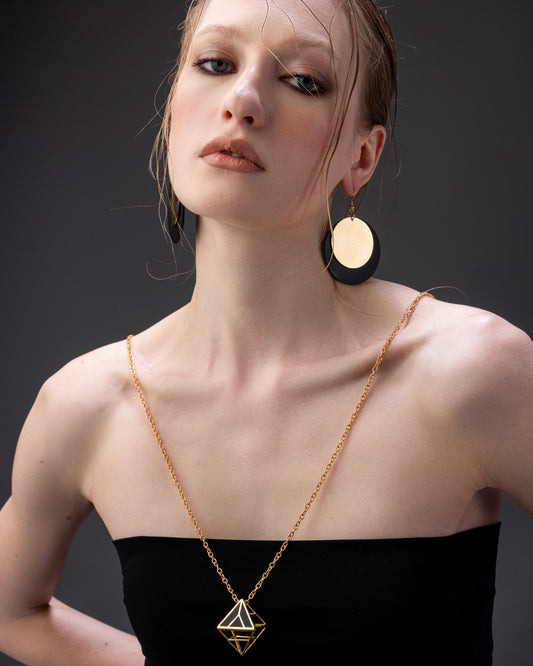 Geometric Pendant Necklace
