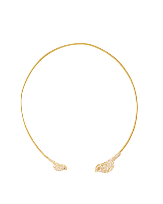 The statement bird necklace