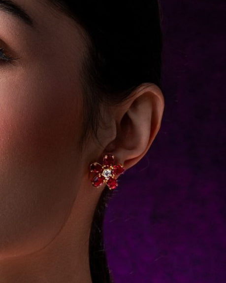 The floral earring