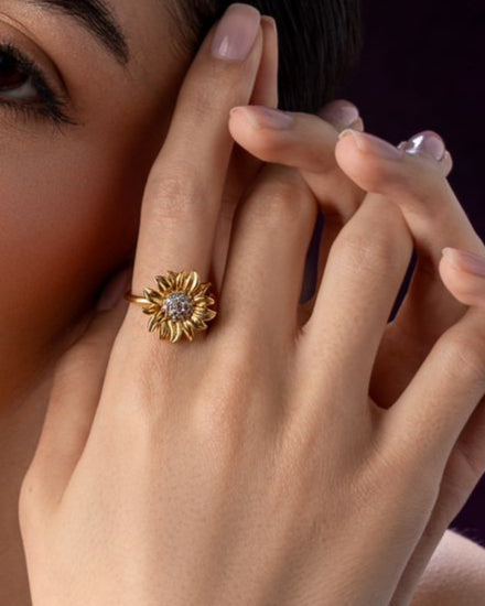 The sunflower ring
