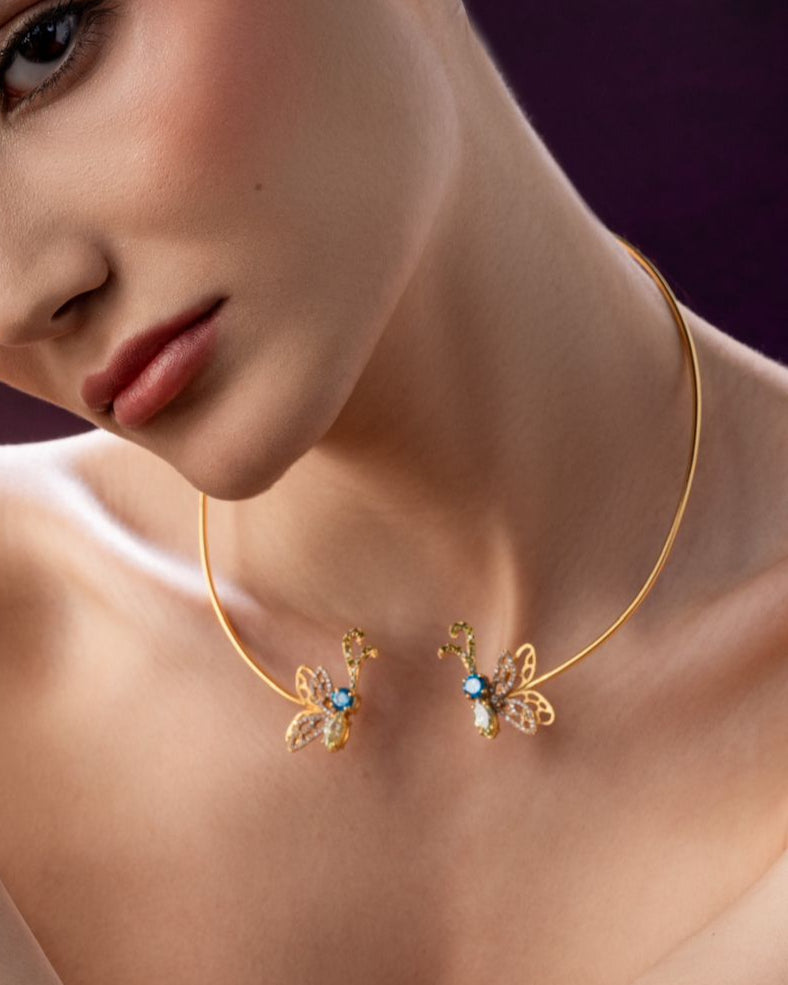 The butterfly necklace