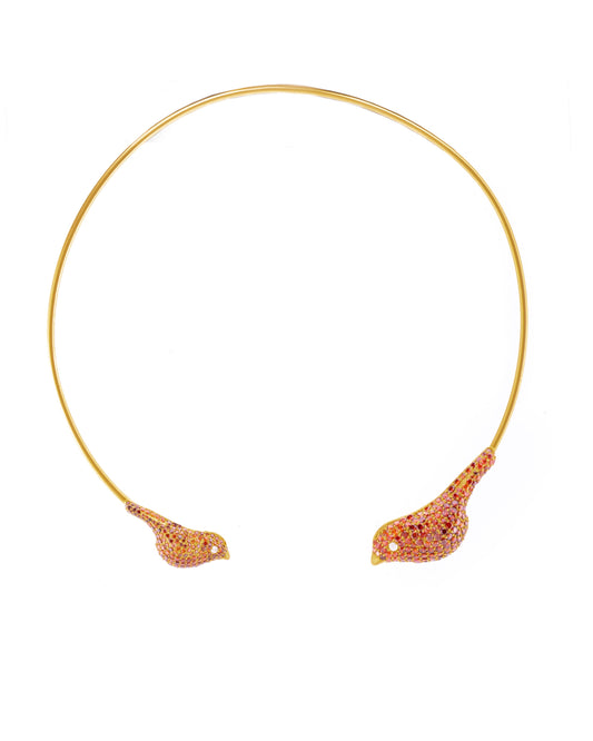 The statement bird necklace