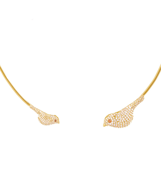 The statement bird necklace