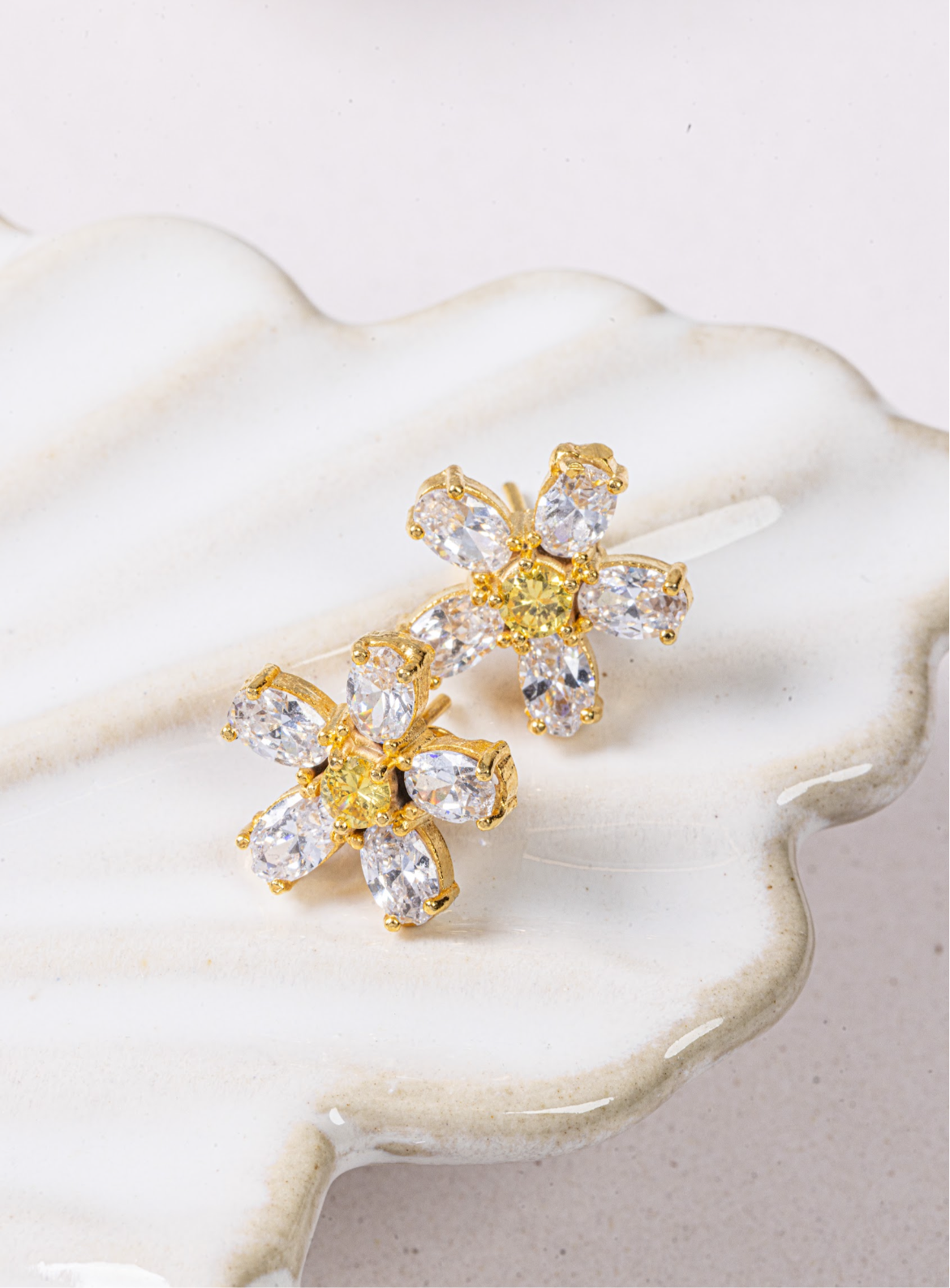 The floral earring
