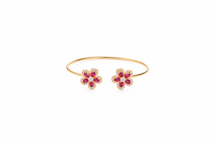 The flower bangle