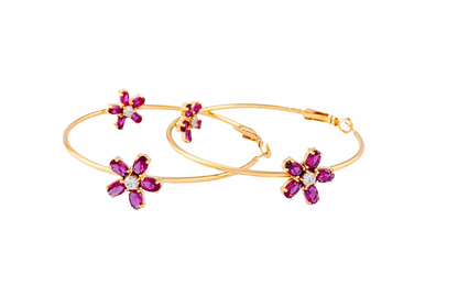Double Flower Hoop
