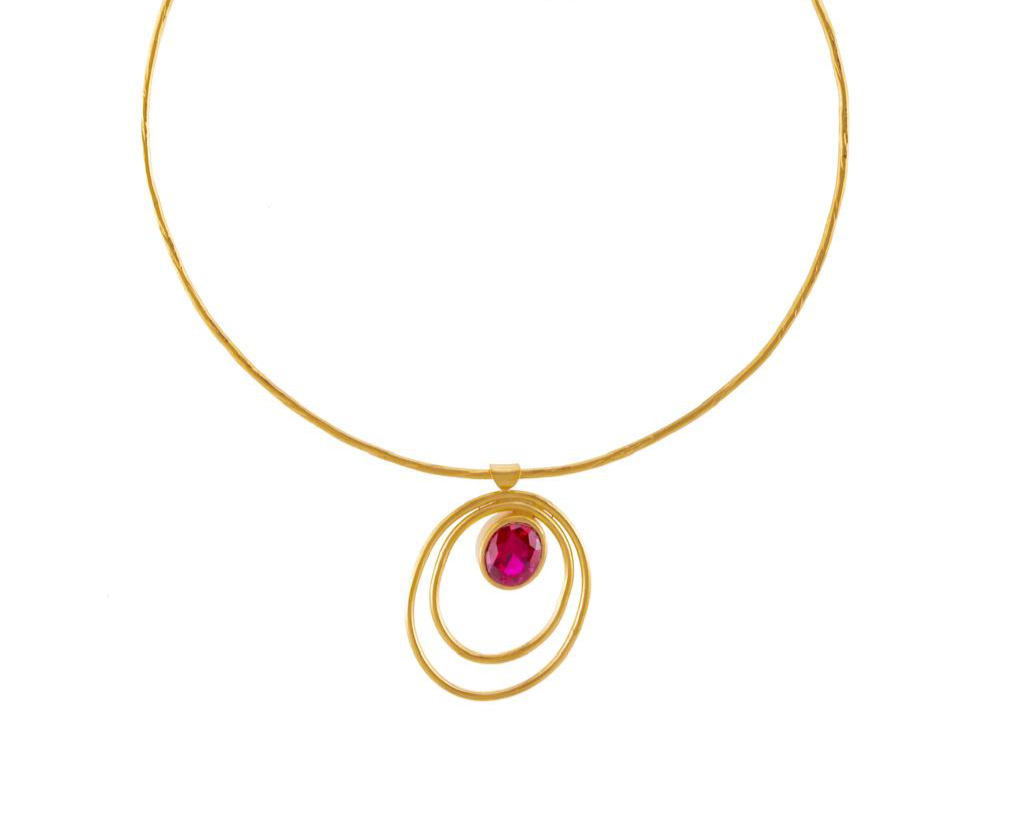 Pink Swarovski Collar