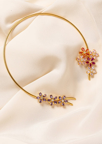 The mini floral necklace