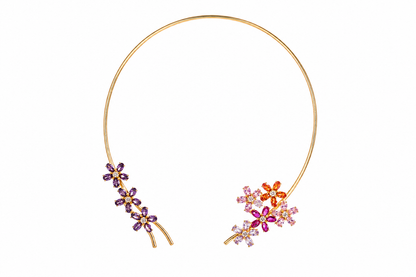 The mini floral necklace