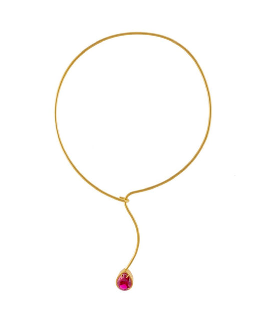 Pink Twist Collar
